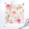 Pink Cabbage Rose Cottagecore Floral Blossom Feminine Romantic Wedding Watercolor Botanical Custom Printed Fabric by Spoonflower Various Fabrics by the Yard or Fat Quarter